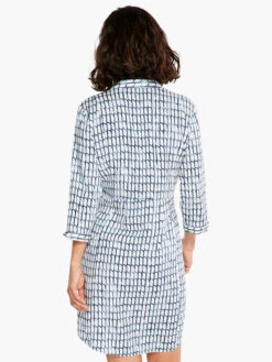 Lattice Live In Dress BLUE MULTI -Deals Clothing Shop S231915BLTPRODUCT 03