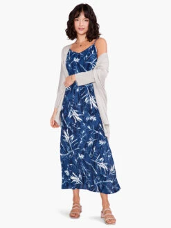 Vintage Botanical Slip Dress BLUE MULTI -Deals Clothing Shop S231919BLTPRODUCT 04