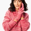 Party Mix Gloves PINK MIX -Deals Clothing Shop W230055RPIMPRODUCT 01