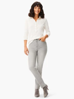 Lace Knit Collared Top CREAM -Deals Clothing Shop W231088RCRMPRODUCT 04