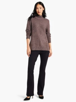 Textured Tunic Sweater IRON -Deals Clothing Shop W231140IRNPRODUCT 04