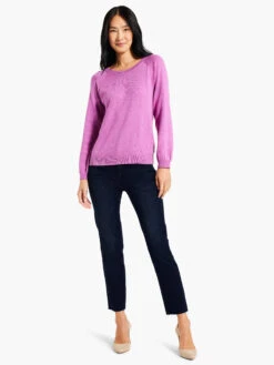 Here And There Sweater VIVID MAGENTA -Deals Clothing Shop W231151VMGPRODUCT 04