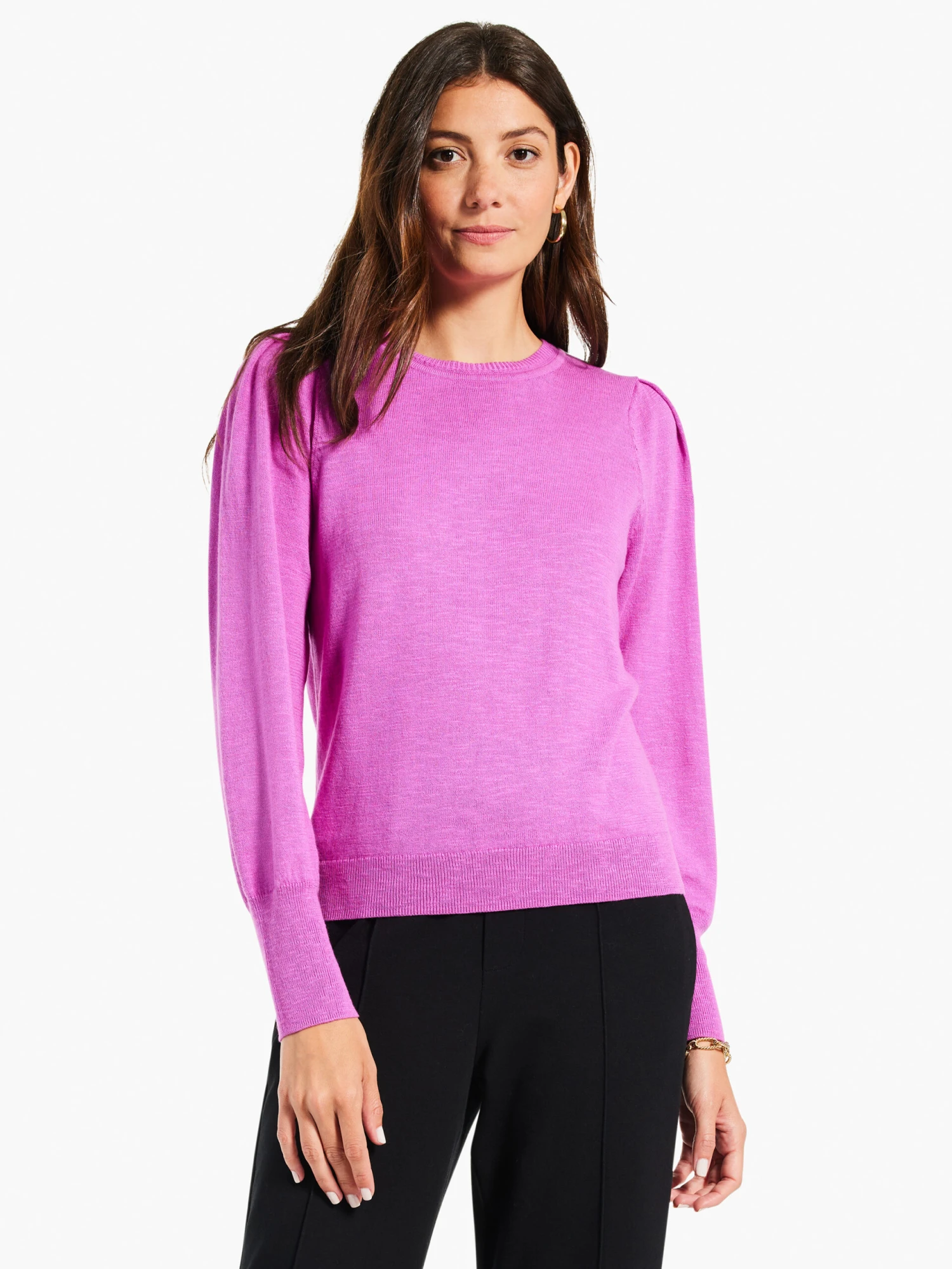 Femme Sleeve Sweater VIVID MAGENTA 3 Femme Sleeve Sweater VIVID MAGENTA