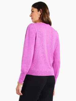 Femme Sleeve Sweater VIVID MAGENTA 9 Femme Sleeve Sweater VIVID MAGENTA -Deals Clothing Shop W231159VMGPRODUCT 03