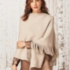 Metallic Go To Poncho NEUTRAL MIX -Deals Clothing Shop W231161NEUPRODUCT 01A