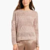 Mesh Mix Sweater STUCCO -Deals Clothing Shop W231163SCCPRODUCT 01