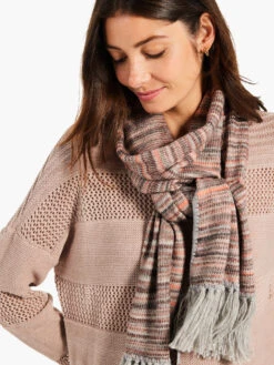 Mesh Mix Sweater STUCCO -Deals Clothing Shop W231163SCCPRODUCT 05