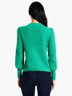 Waffle Stitch Sweater FERN -Deals Clothing Shop W231190FERPRODUCT 03