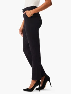 29" Ponte Knit Ankle Trouser BLACK ONYX -Deals Clothing Shop W231316RBLXPRODUCT 02