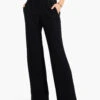 31" Knit Wide Leg Pleated Pant BLACK ONYX -Deals Clothing Shop W231354BLXPRODUCT 01