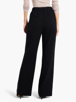 31" Knit Wide Leg Pleated Pant BLACK ONYX -Deals Clothing Shop W231354BLXPRODUCT 04