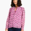 Vivid Dot Top PINK MULTI -Deals Clothing Shop W231606PKMPRODUCT 01