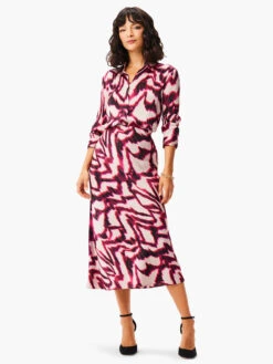 Blurred Ikat Shirt PINK MULTI -Deals Clothing Shop W231658RPKMPRODUCT 04