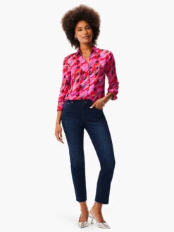 Petal Splash Shirt PINK MULTI 11 Petal Splash Shirt PINK MULTI -Deals Clothing Shop W231688PKMPRODUCT 04