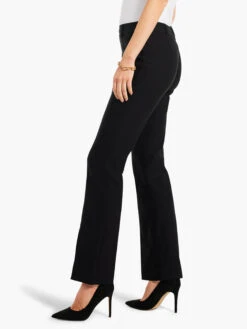 31" Polished Wonderstretch Boot Cut Slit Pant BLACK ONYX -Deals Clothing Shop W231800BLXPRODUCT 03