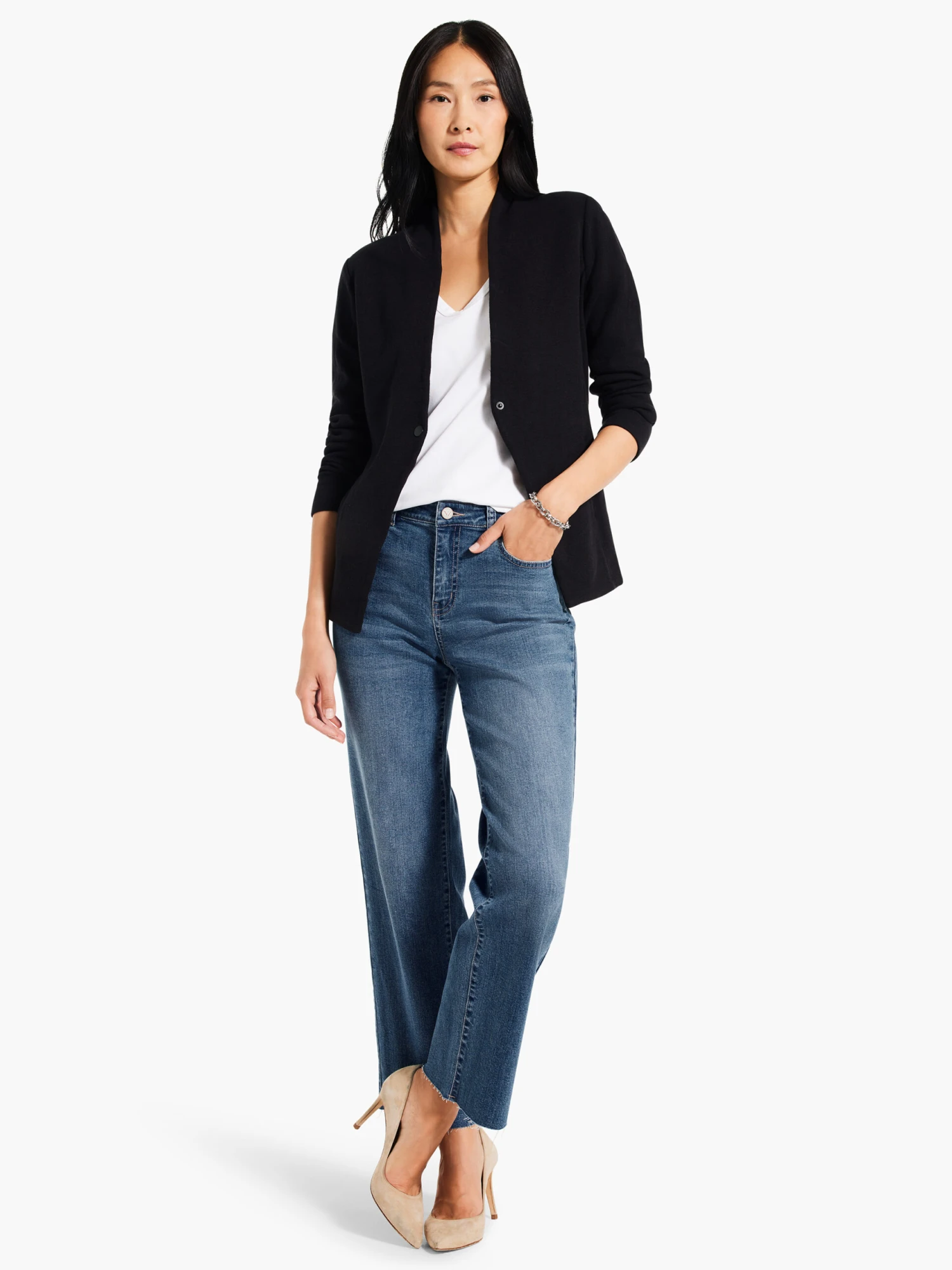 NZ Denim 28" Mid Rise Ankle Boyfriend Jeans HORIZON 4 NZ Denim 28" Mid Rise Ankle Boyfriend Jeans HORIZON - Image 2